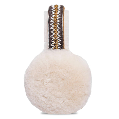 UGG Women's Sheepskin Tasman Earmuff, Chestnut, One Size UGG