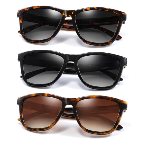 kunchu Polarized Sunglasses Womens Trendy Classic Retro Womens Sunglasses Men Driving Sun Glasses UV Protection