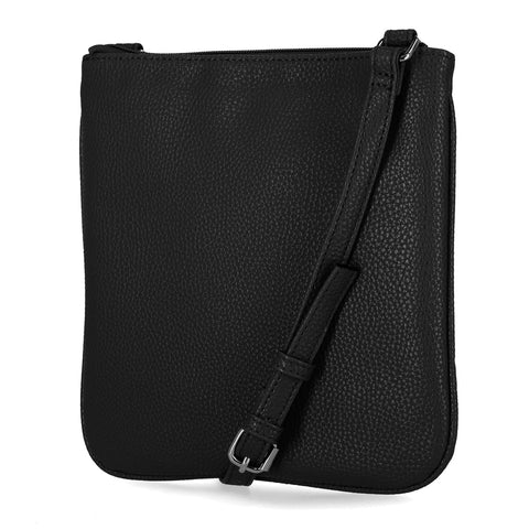 Nautica Lakeside Signature Jaquard North South Crossbody Bag, Black (Out and About) Nautica