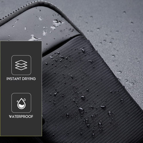 Simptech Mini Crossbody Sling Bag Chest Bag Dual Pocket Water Resistant Fanny Pack Running Phone Holder for Men Women Workout Travelling