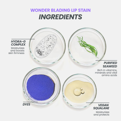 Wonderskin Wonder Blading Lip Stain Peel Off Masque - Long Lasting, Waterproof and Transfer Proof Nude Lip Tint, Matte Finish Peel Off Lip Stain (Whimsical Masque) Wonderskin
