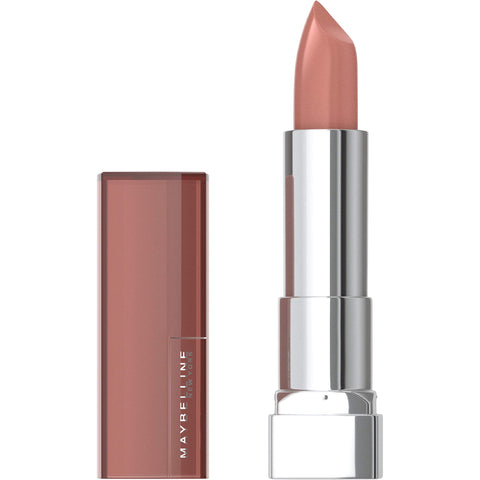 Maybelline Color Sensational Lipstick, Lip Makeup, Cream Finish, Hydrating Lipstick, Nearly There, Nude ,1 Count MAYBELLINE