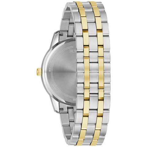 Bulova Men's Classic Sutton 3-Hand Calendar Date Quartz Watch, 40mm Bulova