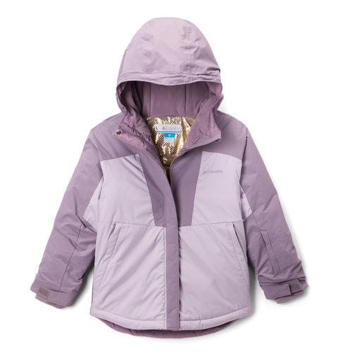 Columbia Youth Mighty Mogul III Jacket, Lavender Pearl/Shale Purple, Medium