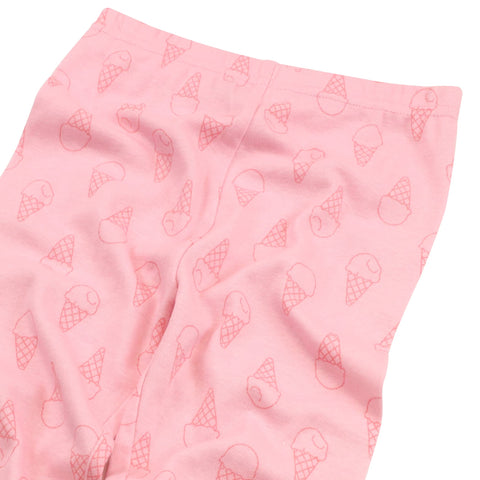 Bluey unisex-child 4-Piece Snug-fit Cotton Pajama Set, Soft & Cute for Kids, HAPPY DAY, 3T
