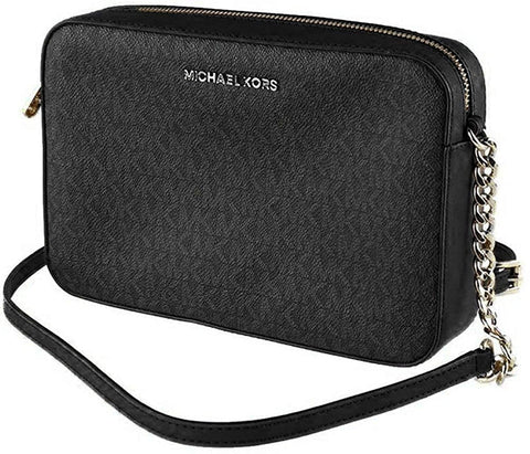 Michael Kors Women's Jet Set Item Crossbody Bag No Size (Black) Michael Kors