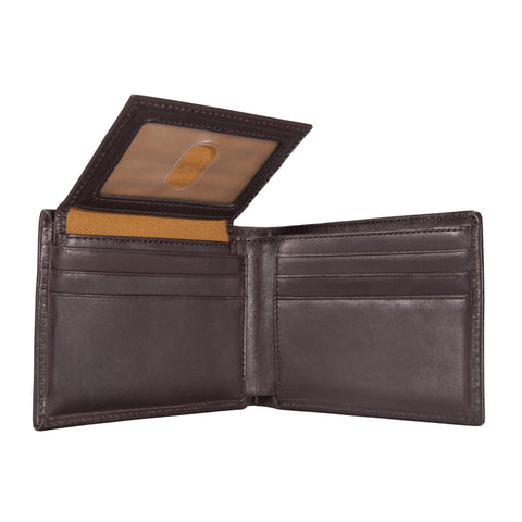 Carhartt Men's Billfold Wallet, Oil Tan Leather (Brown), One Size Carhartt