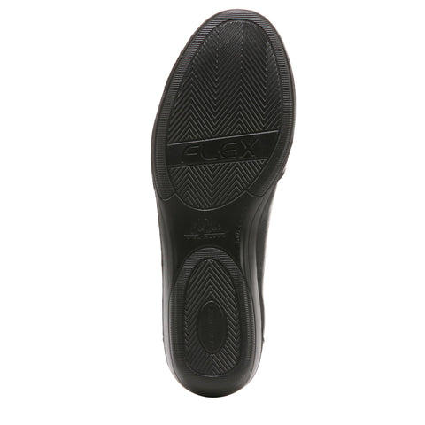 LifeStride Women's Incredible Ballet Flat Black Synthetic 8.5 M