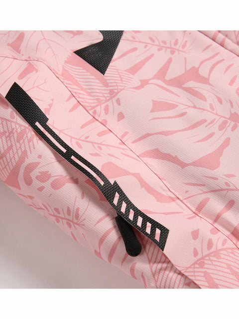 Keevoom Girls Winter Coats Size 8-10,Youth Pink Fleece Ski Coat Waterproof Riancoat Hooded Windproof Snowboarding Jackets