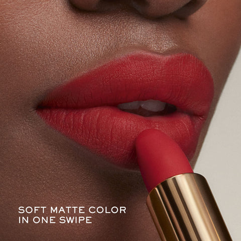 Lancôme L'Absolu Rouge Intimatte Hydrating Matte Lipstick - Buildable & Lightweight Formula with a Soft Matte Finish - Up To 12HR Comfort- 888 French Idol: cool brick rose Lancôme