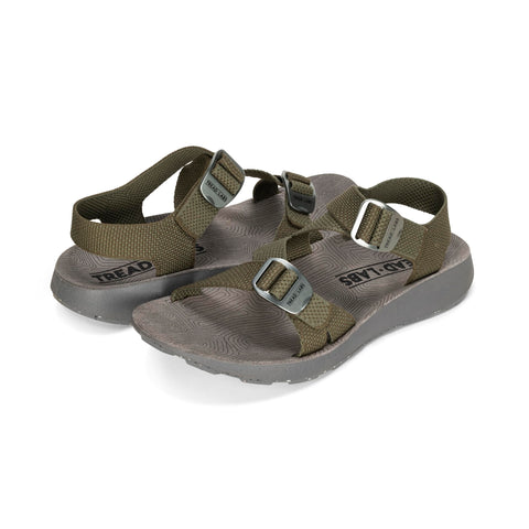 Tread Labs Men’s Redway Hiking Sandals with Arch Support, Athletic Outdoor Sandals
