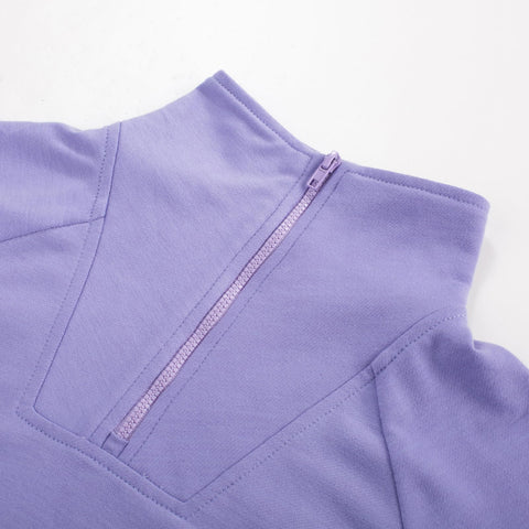 GRACE KARIN Girls Fall Clothes Size 8-10 Preppy Half Zipper Sweatshirt Sweatpant 2 Piece Tie Dye Back To School Tracksuit Outfit