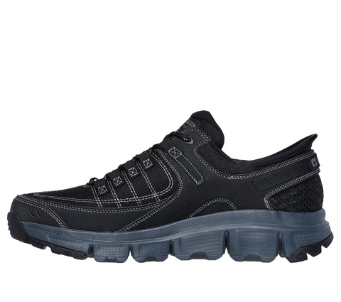 Skechers Men's Summits at Hands Free Slip-in Sneaker, Black/Charcoal, 11 Wide