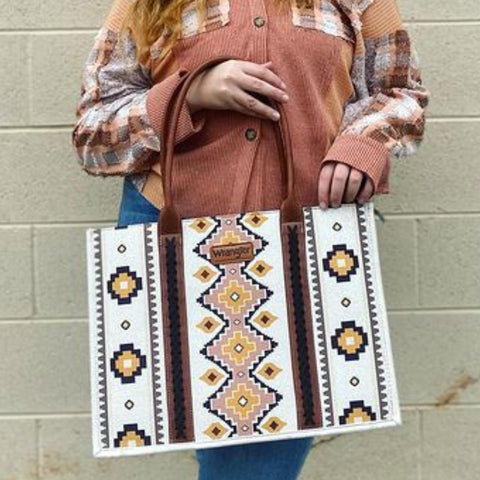 Wrangler Tote Bag Western Purses for Women Shoulder Boho Aztec Handbags Montana West