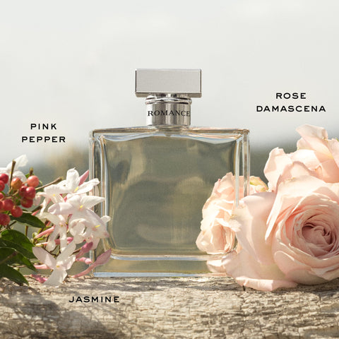 Ralph Lauren FRAGRANCES Romance - Eau de Parfum - Women's Perfume - Floral & Woody - With Rose, Jasmine, and Berries - Medium Intensity - 1 Fl Oz RALPH LAUREN FRAGRANCES