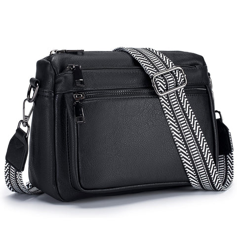 ATERITSSI Crossbody Purses for Women Trendy,Vegan Leather Crossbody Bags,Cell Phone Camera Shoulder Handbags with Card Slots ATERITSSI