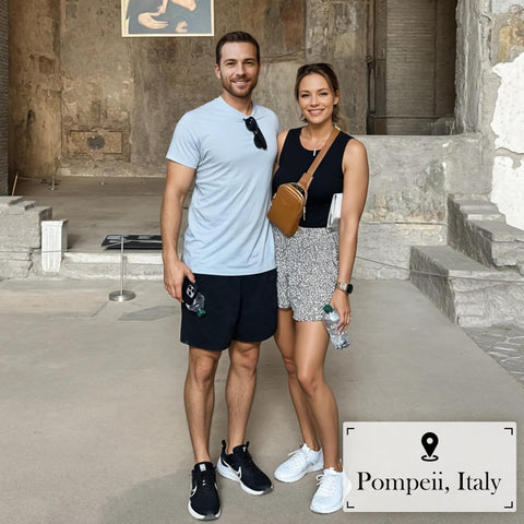 INICAT Travel Small Sling Bag Faux Leather Crossbody Bags Purses Women Fanny Packs Cross Body Bag for Woman Gifts(Brown)