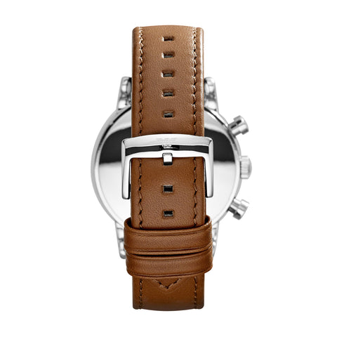 Emporio Armani Men's AR1846 Dress Brown Leather Watch Emporio Armani