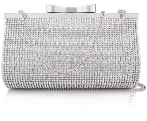 Sumnn Evening Clutch Bag Cocktail Prom Sparkly Rhinestone Crystal Bride and Bridesmaid Wedding Party Formal Purses for Women Sumnn