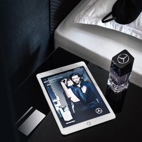 Mercedes-Benz Select - Fragrance For Men - Notes Of Bergamot, Peppermint And Patchouli - Evokes Elegance - Lingering And Unforgettable Sillage - Classic But Unique Design - 1.7 Oz EDT Spray Mercedes-Benz