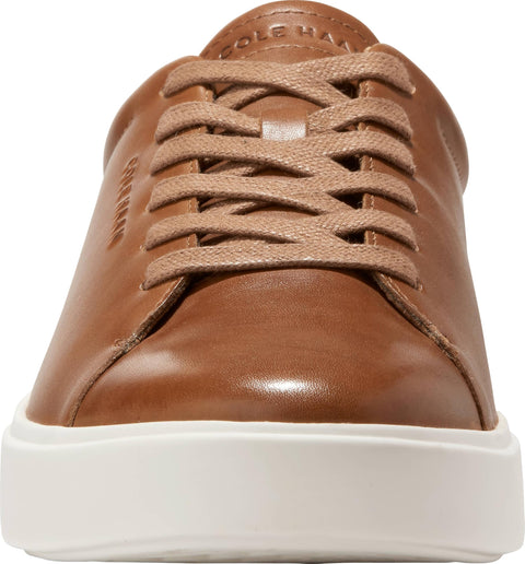 Cole Haan Mens Grand Crosscourt Traveler Sneaker, British Tan/Dark Chocolate/Egret, 10-M US