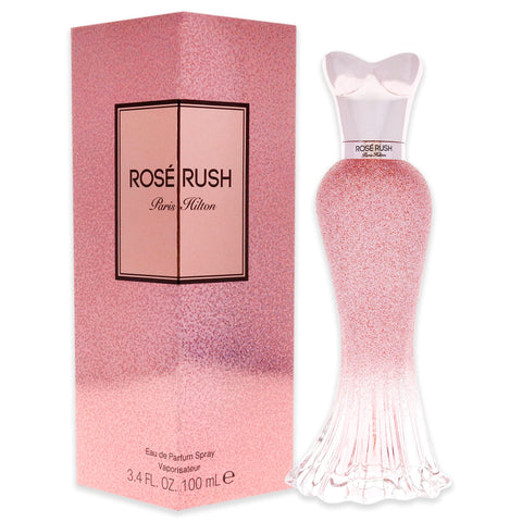 Paris Hilton Rose Rush for Women Eau de Parfum Spray, 3.4 Fl Oz, Pack of 2 Paris Hilton