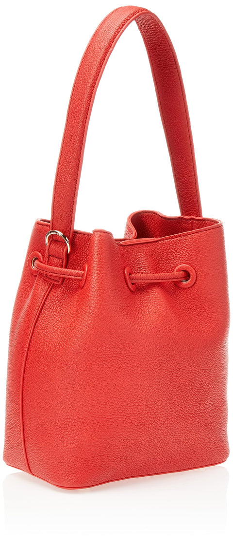 The Drop Women's Rochelle Bucket Bag, Red, one size The Drop