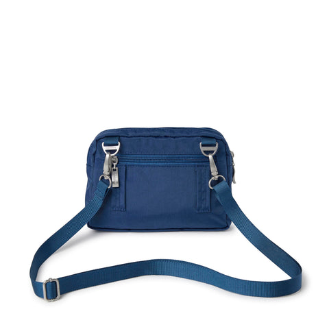 Baggallini womens Triple Zip Travel Crossbody Handbags, Pacific, One Size US Baggallini