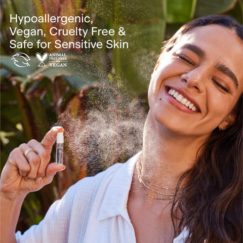 Skylar Perfume Discovery spray Sampler Set and Boardwalk Delight Hair and Body - Hypoallergenic & Clean Perfume and Fragrance for Women & Men Skylar