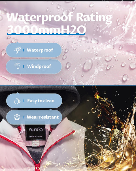 Pursky Girls' Outerwear Vests Boys Puffer Vest Kids Down Children Winter Sleeveless Jackets Padded Gilet Cute Outerwear Pink Ombre 14-16