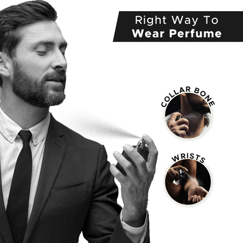 The Man Company Oud Perfume for Men - 100ml | Premium Long-Lasting Fragrance Eau De Parfum | Gift for Him The Man Company