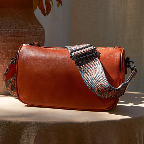 Leather Purse Crossbody Bag for Women: Genuine Leather Purses for Women Trendy - Small Shoulder Cross Body Bag BOYATU