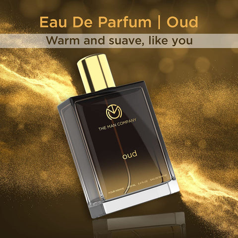 The Man Company Oud Perfume for Men - 100ml | Premium Long-Lasting Fragrance Eau De Parfum | Gift for Him The Man Company