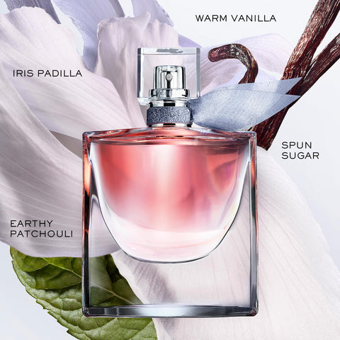 Lancôme La Vie Est Belle Eau de Parfum Women's Perfume Set - Long Lasting Fragrance with Notes of Iris, Patchouli, Warm Vanilla & Spun Sugar - Includes Full Size 1.7 Fl Oz & Travel Size .34 Fl Oz Lancôme