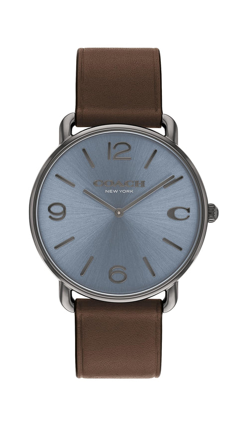 Coach Elliot Men's Watch | Contemporary Minimalism with Distinctive Artistry | A True Classic Designed for Every Occasion | Water Resistant (Model 14602647) Coach