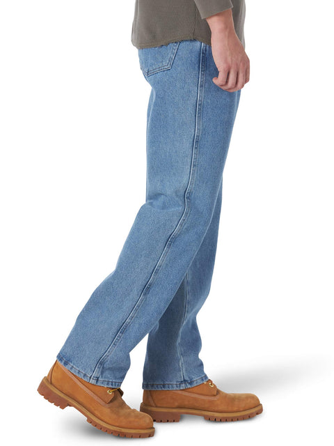 Rustler Men's Classic Regular Fit Jean,Stonewash,36W x 30L