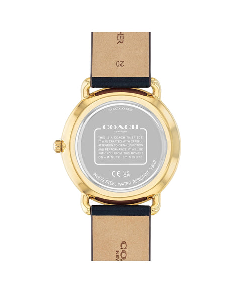Coach Elliot Men's Watch | Contemporary Minimalism with Distinctive Artistry | A True Classic Designed for Every Occasion | Water Resistant (Model 14602648) Coach