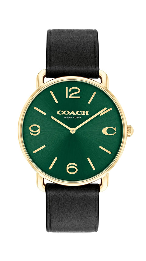 Coach Elliot Men's Watch | Contemporary Minimalism with Distinctive Artistry | A True Classic Designed for Every Occasion | Water Resistant (Model 14602648) Coach