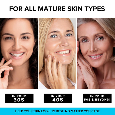 SimplyVital Collagen, Retinol & Hyaluronic Acid Cream - Anti-Aging Face Moisturizer for Face, Neck & Décolleté - Made in USA, Daily Moisturizer Face Cream - 1.7 fl.oz. SimplyVital