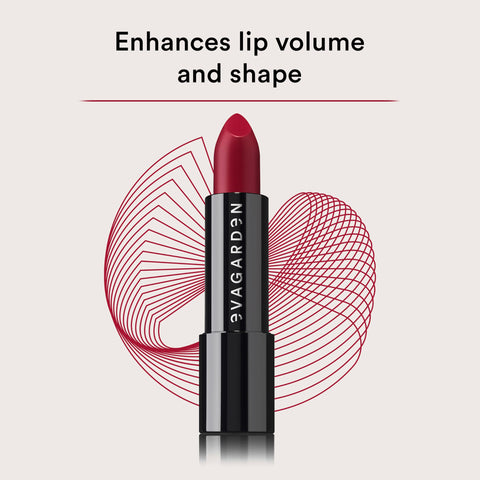 EVAGARDEN Classy Lipstick - Formulated with Natural Oils - Envelopes Your Skin with Satin Effect - Light, Pigmented Blend Gives Full Coverage and Chic Finish Instantly - 614 Brick Red - 0.1 oz EVAGARDEN