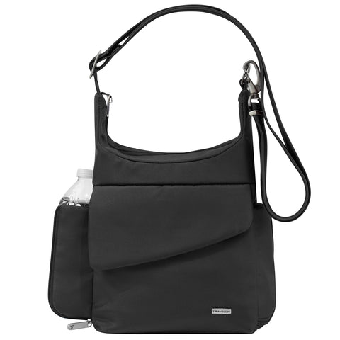 Travelon Women's Messenger Bag, Black, One Size Travelon
