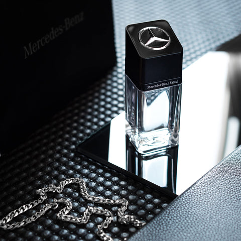 Mercedes-Benz Select - Fragrance For Men - Notes Of Bergamot, Peppermint And Patchouli - Evokes Elegance - Lingering And Unforgettable Sillage - Classic But Unique Design - 1.7 Oz EDT Spray Mercedes-Benz
