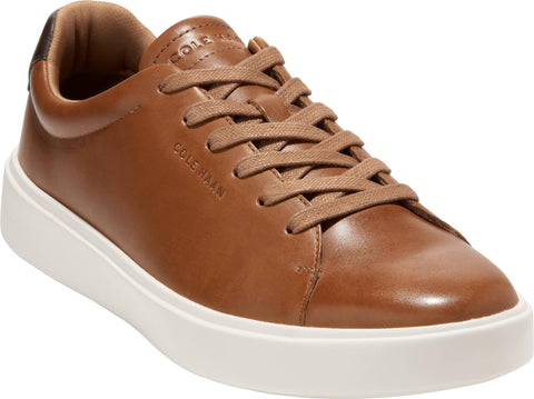 Cole Haan Mens Grand Crosscourt Traveler Sneaker, British Tan/Dark Chocolate/Egret, 10-M US