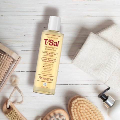 Neutrogena T/Sal Therapeutic Scalp Shampoo for Scalp Build-Up Control with 3% Salicylic Acid, Scalp Treatment for Dandruff, Scalp Psoriasis & Seborrheic Dermatitis Relief, 4.5 fl. oz Neutrogena