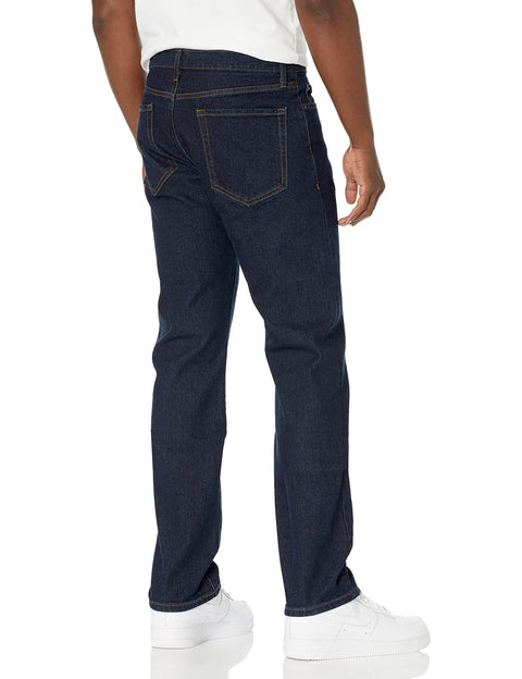Amazon Essentials Men's Straight-Fit Stretch Jean, Rinsed, 36W x 30L Amazon Essentials
