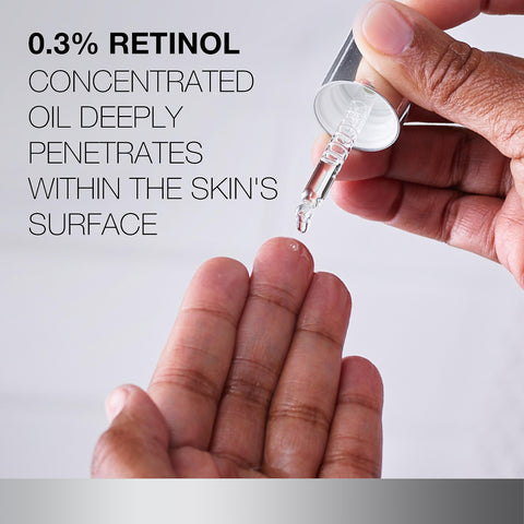 Neutrogena Rapid Wrinkle Repair Retinol Face Oil, Daily Anti-Aging Face Serum to Fight Fine Lines, Deep Wrinkles, & Dark Spots, 1.0 fl. oz