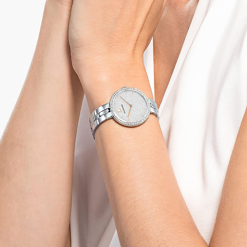 SWAROVSKI Women's Cosmopolitan Watch, Metal bracelet, White, Stainless steel SWAROVSKI