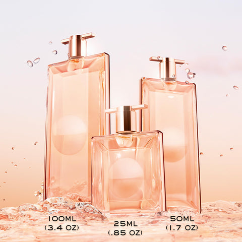 Lancôme Idôle Eau de Toilette - Fresh & Energizing Women's Perfume - Long Lasting Fragrance with Notes of Green Tea, Blooming Roses & Fresh Bergamot - 1.7 Fl Oz Lancôme