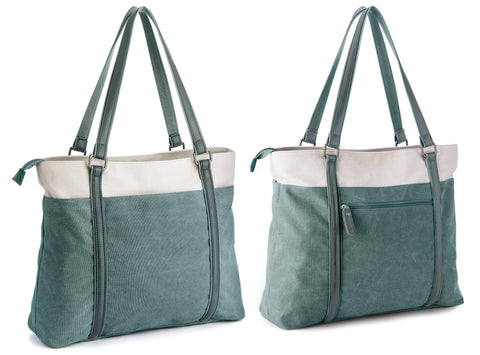 Women's Work Bag with Laptop Compartment Zipper Pockets Teacher Totes Purse BAG WIZARD