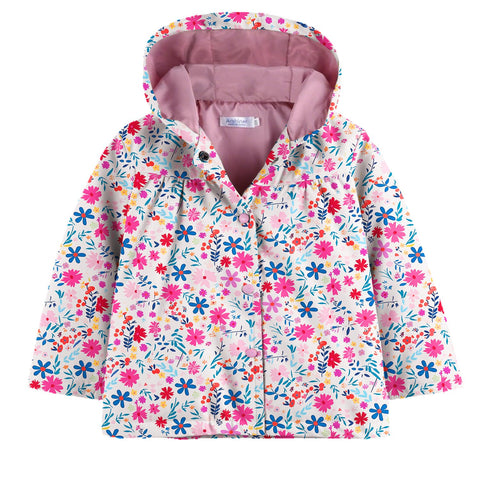 Arshiner Girl Baby Kid Waterproof Hooded Coat Jacket Outwear Raincoat Hoodies